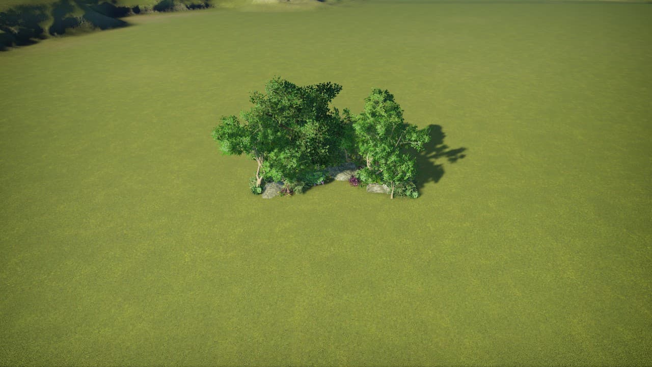 small foliage group — Planet Coaster Workshop preview