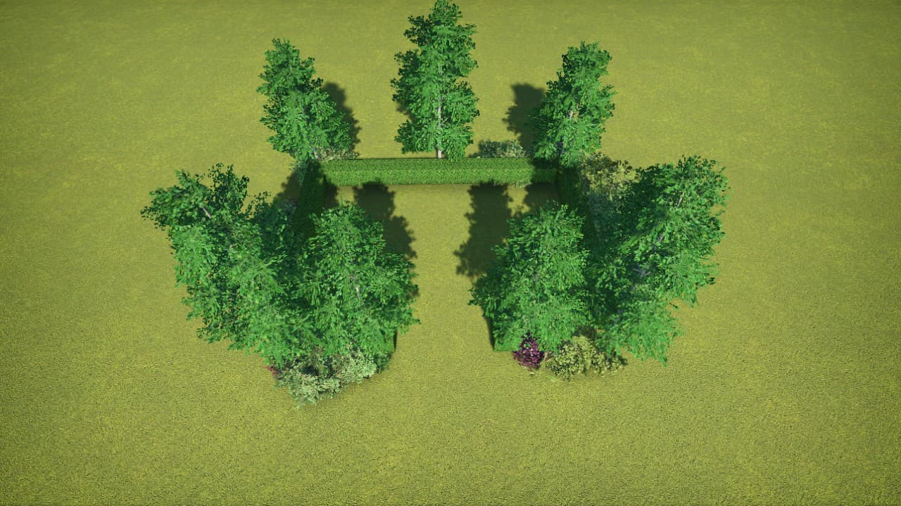 small courtyard — Planet Coaster Steam Workshop preview image