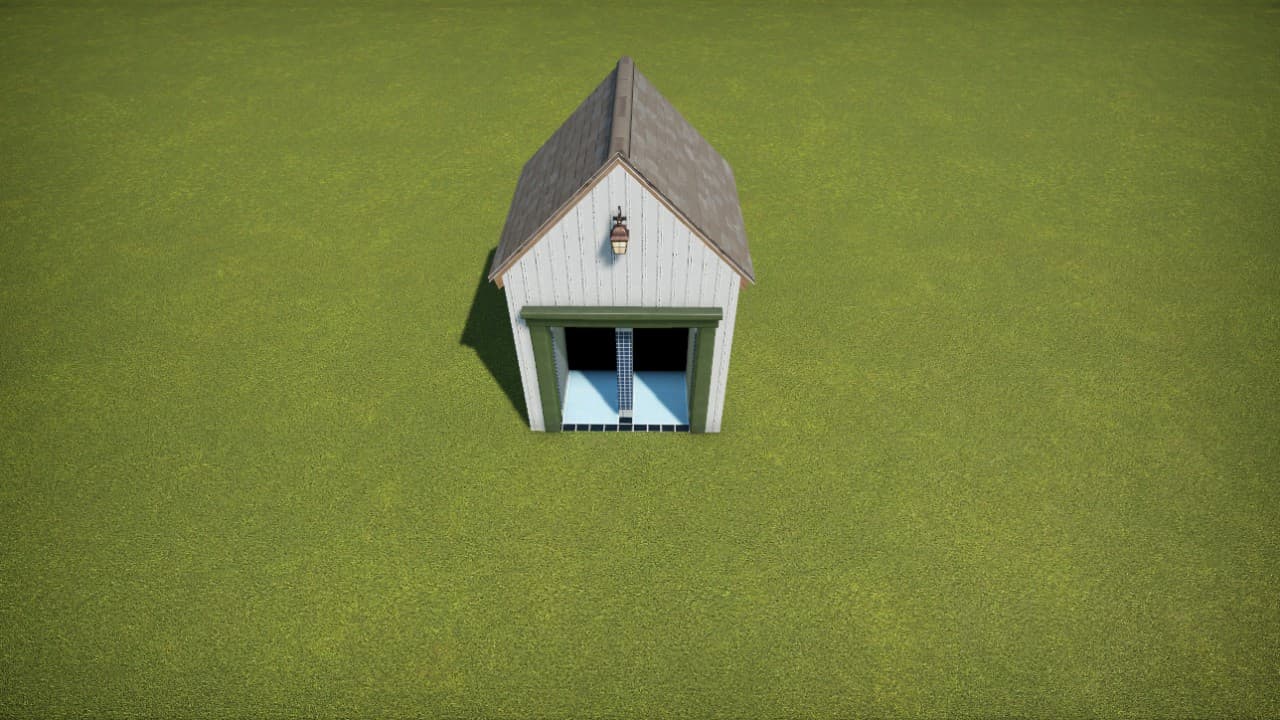 small simple white bathroom/toilet — Planet Coaster Workshop preview