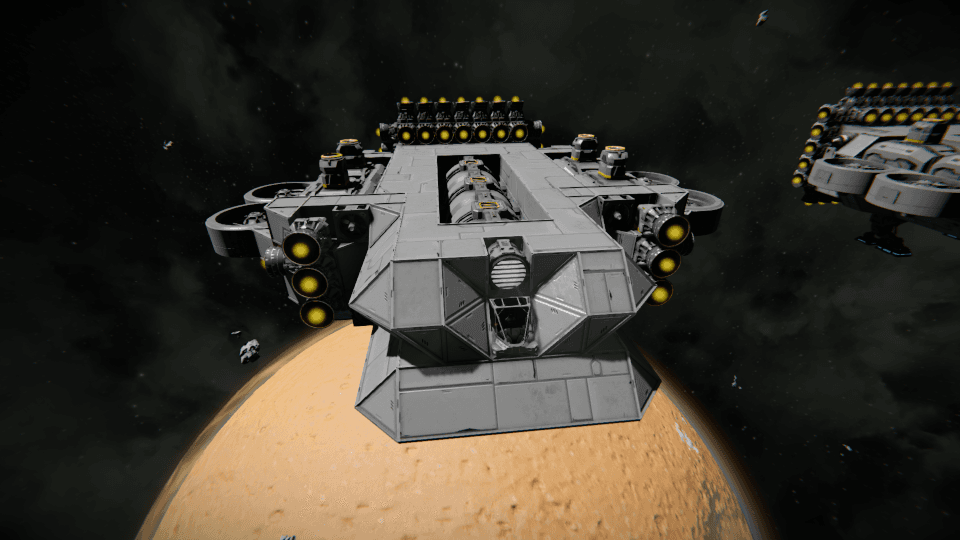 Große Blockkonstruktion 7287 — Space Engineers Workshop preview