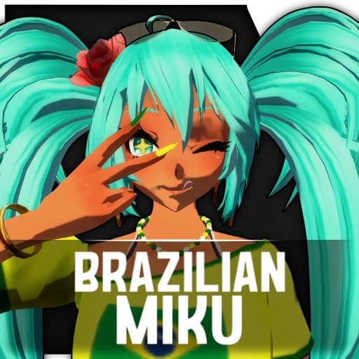 Brazilian Hatsune Miku - Playermodel — Garry's Mod Steam Workshop preview image