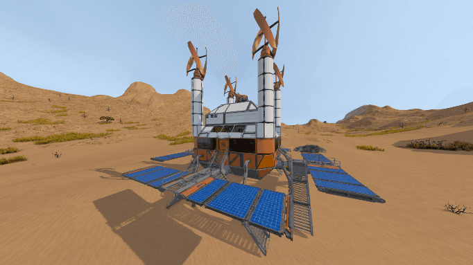 Modular Base  Medical Hub — Space Engineers Workshop preview