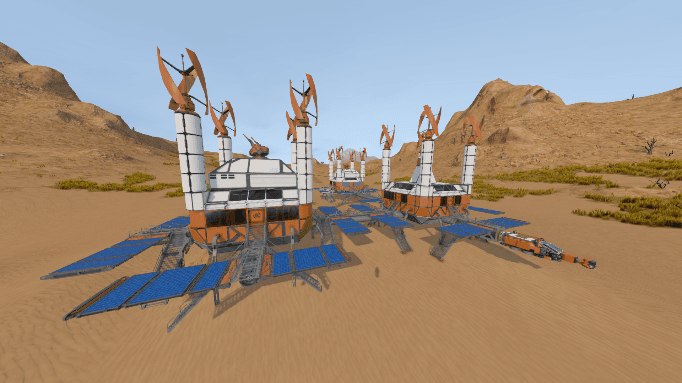 Modular Base  SH, IH, MH SHORT — Space Engineers Steam Workshop preview image
