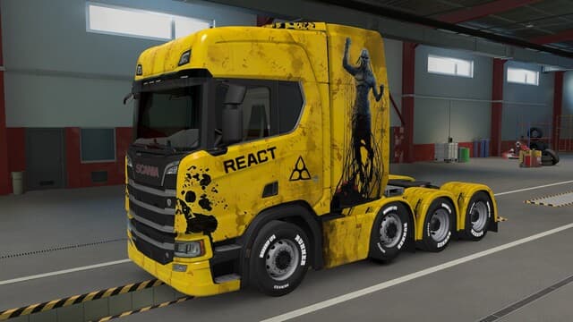 extraction_motrice_R Cabin 8x4 (High Roof) — Euro Truck Simulator 2 Workshop preview