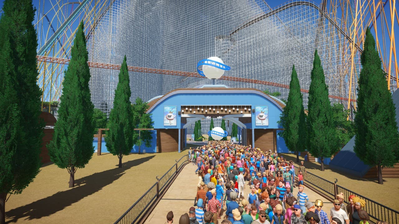 沙洞欢乐世界V11.5 — Planet Coaster Workshop preview