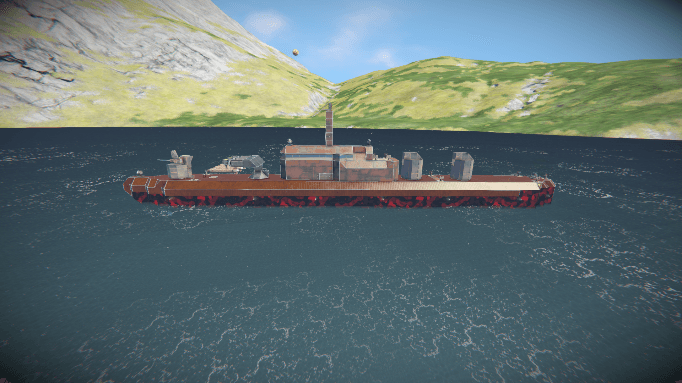 [TER] Naval Ship — Space Engineers Workshop preview