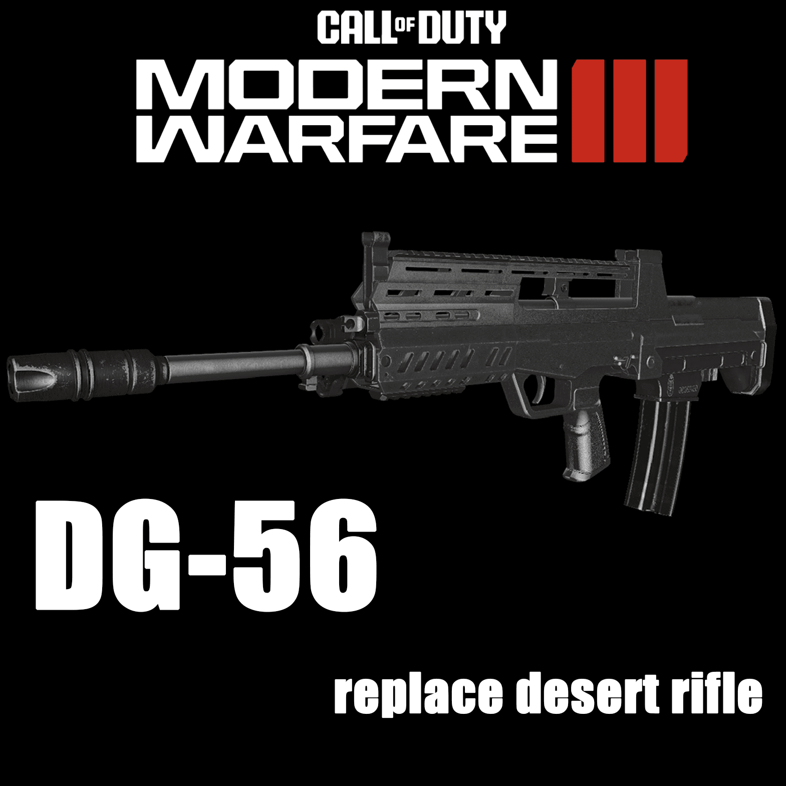 COD:MW23 DG-56(Desert Rifle) — Left 4 Dead 2 Steam Workshop preview image