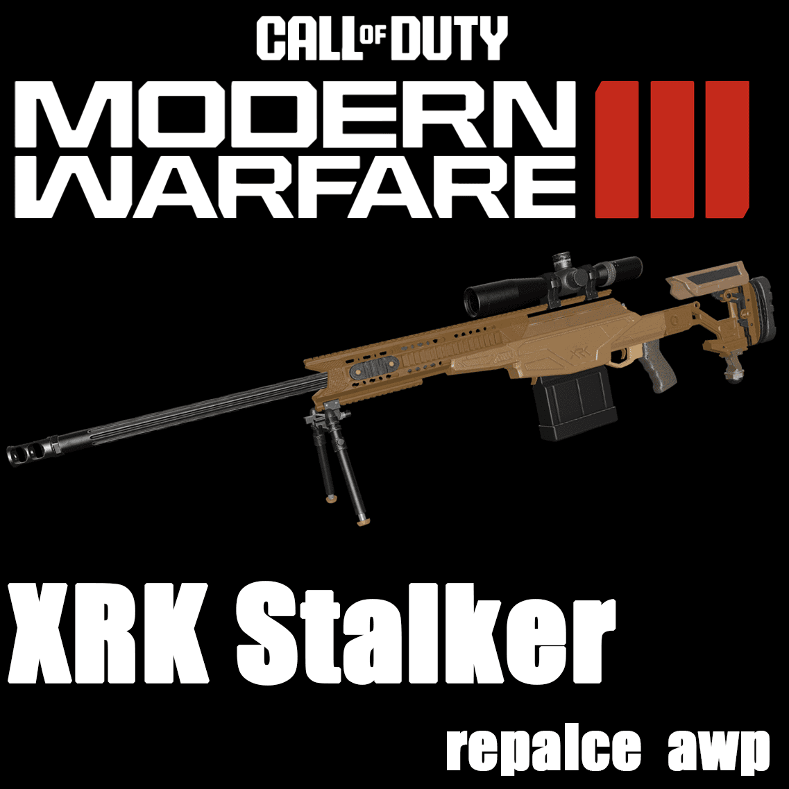 COD:MW23 XRK Stalker replace AWP — Left 4 Dead 2 Steam Workshop preview image