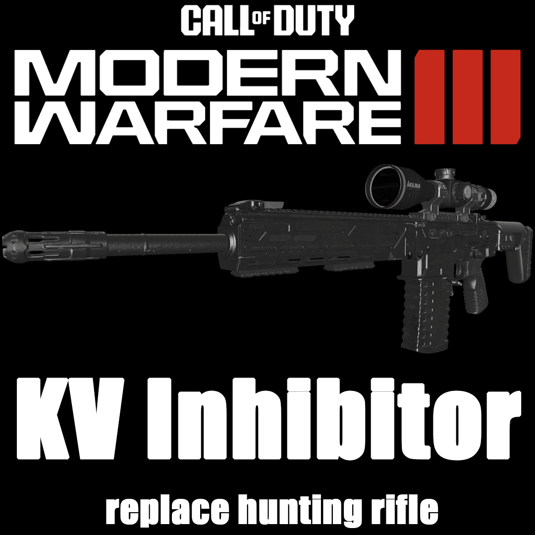 COD:MW23 KV Inhibitor replace hunting rifle — Left 4 Dead 2 Steam Workshop preview image