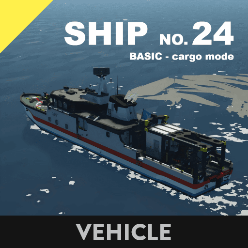 SHIP 24 - BASIC CARGO MODE — Stormworks: Build and Rescue Steam Workshop preview image