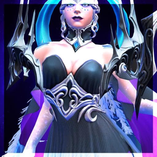 Monarch of the Frozen Moon - Shoulder - ARCANA REFIT — Dota 2 Steam Workshop preview image
