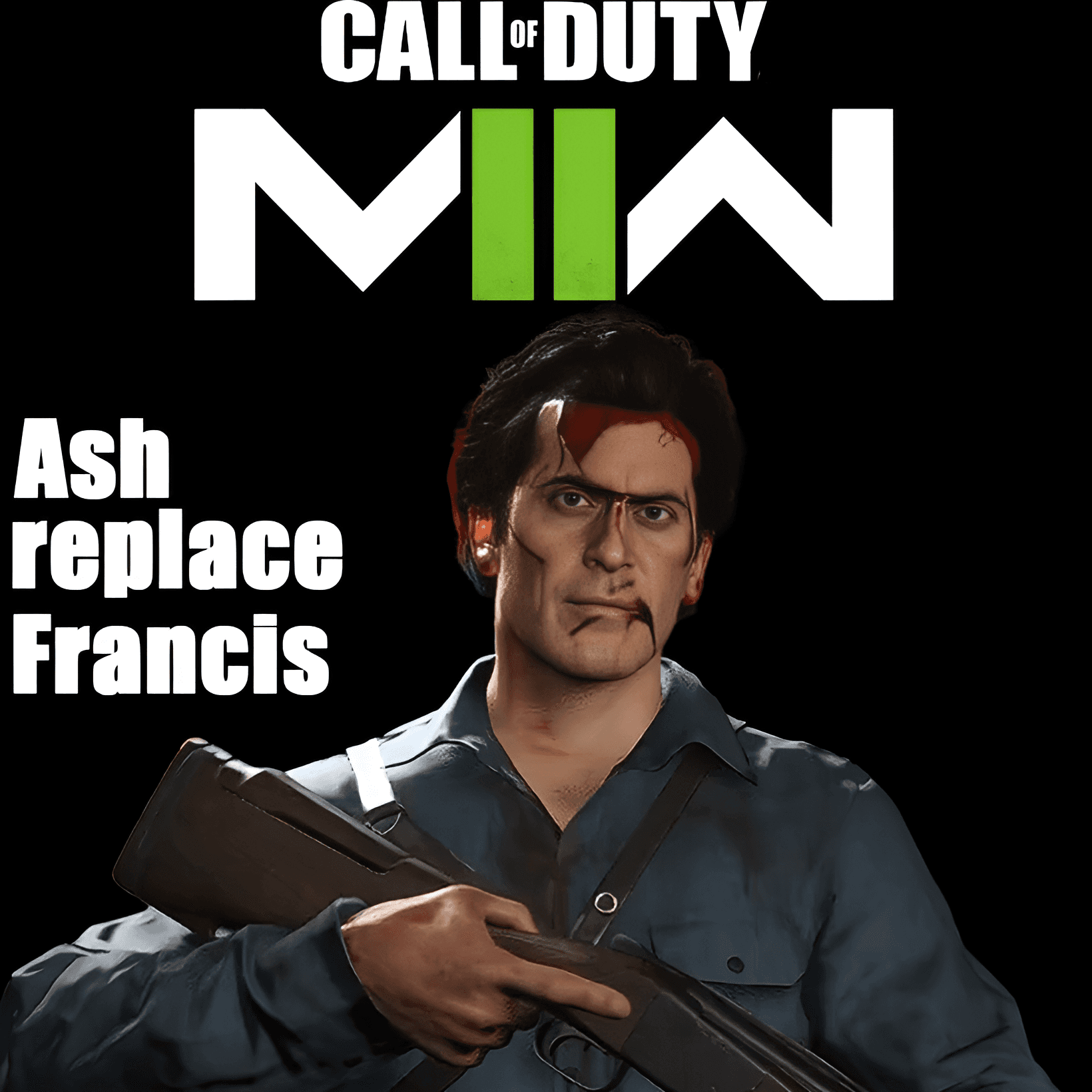 COD:MW22 Ash replace Francis — Left 4 Dead 2 Steam Workshop preview image