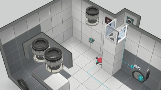 Impossible turret death — Portal 2 Workshop preview