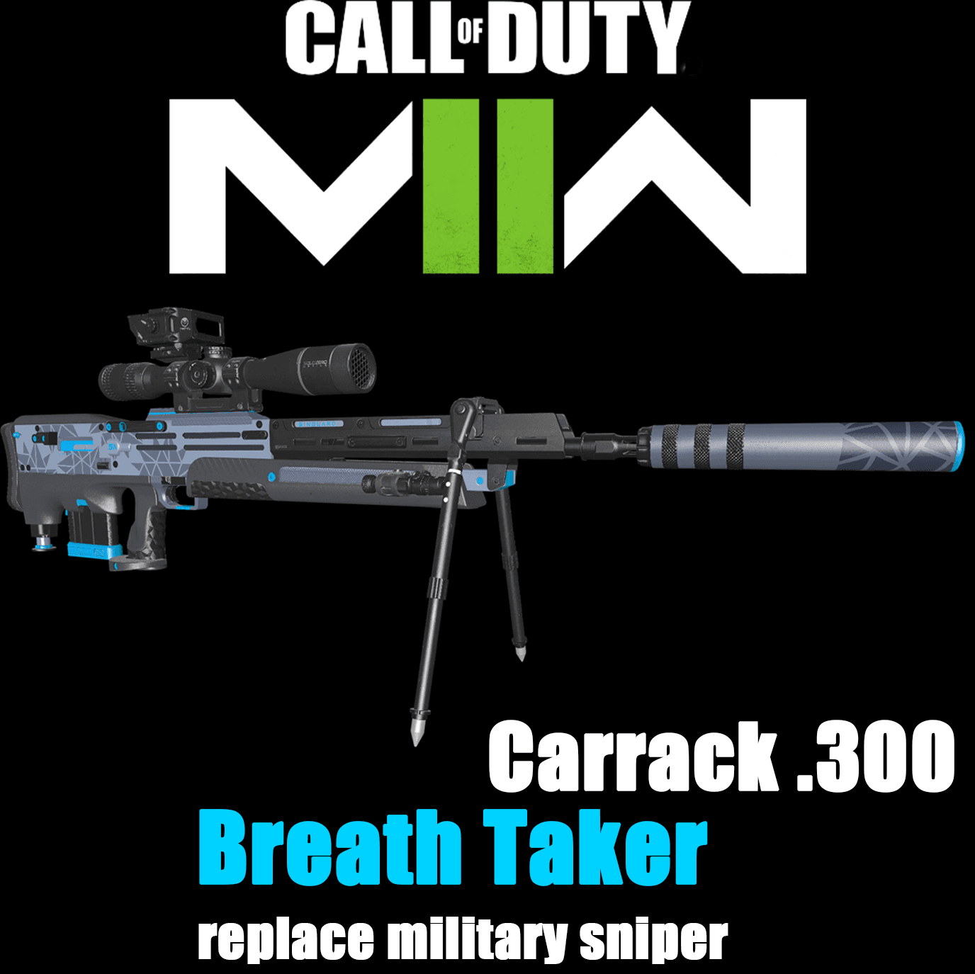 COD:MW22 Carrack .300 Breath Taker replace military sniper
 — Left 4 Dead 2 Steam Workshop preview image