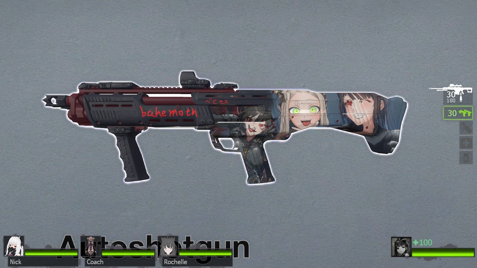 NIKKE贝西摩斯&利维坦R9-0替换一代连喷
 — Left 4 Dead 2 Steam Workshop preview image