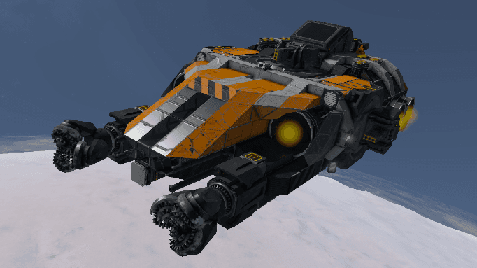 Infiltrator Hydrogen Fighter - 6k PCU — Space Engineers Steam Workshop preview image