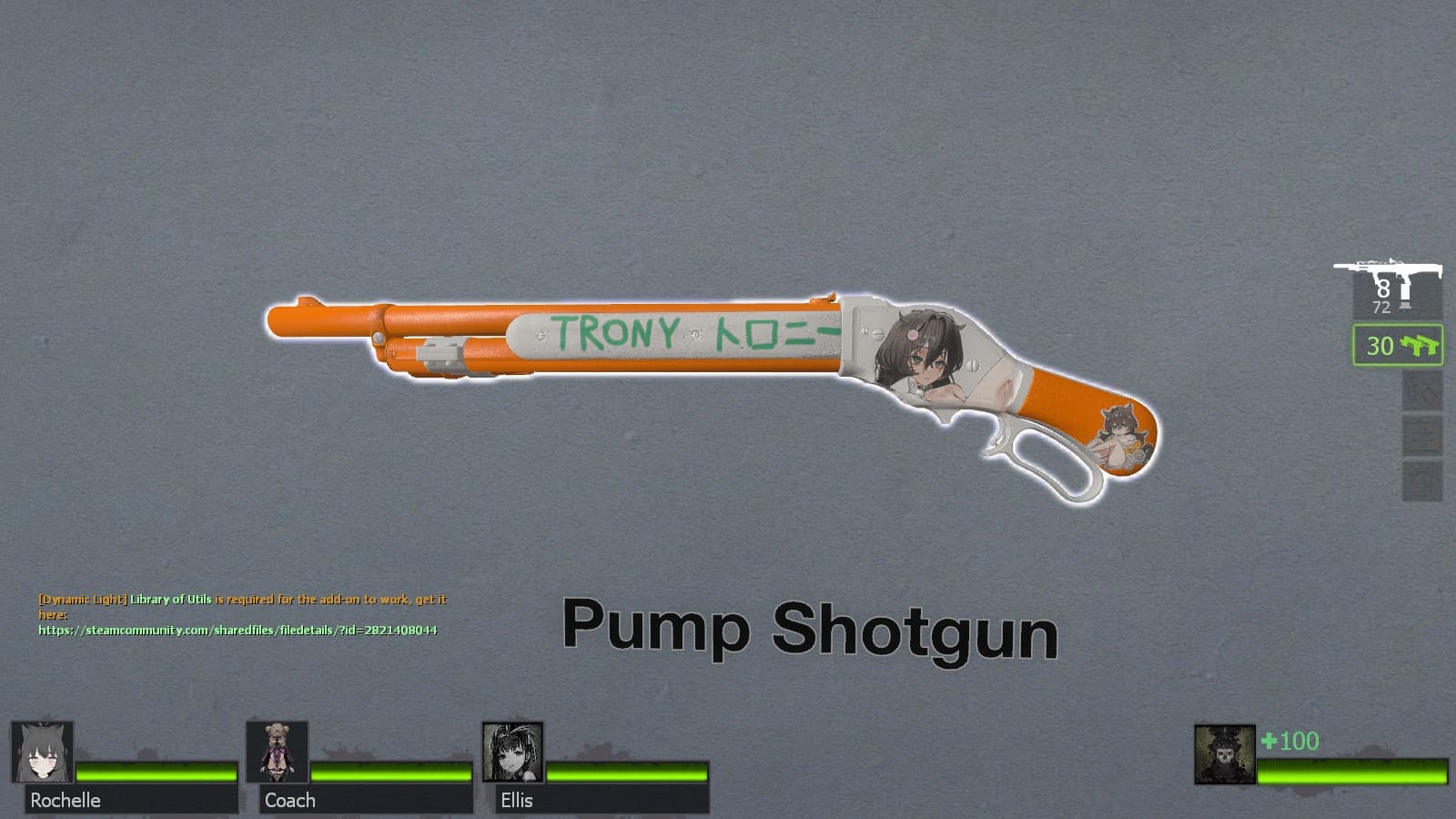 NIKKE特罗尼MW2CR Model 1887替换木喷
 — Left 4 Dead 2 Steam Workshop preview image