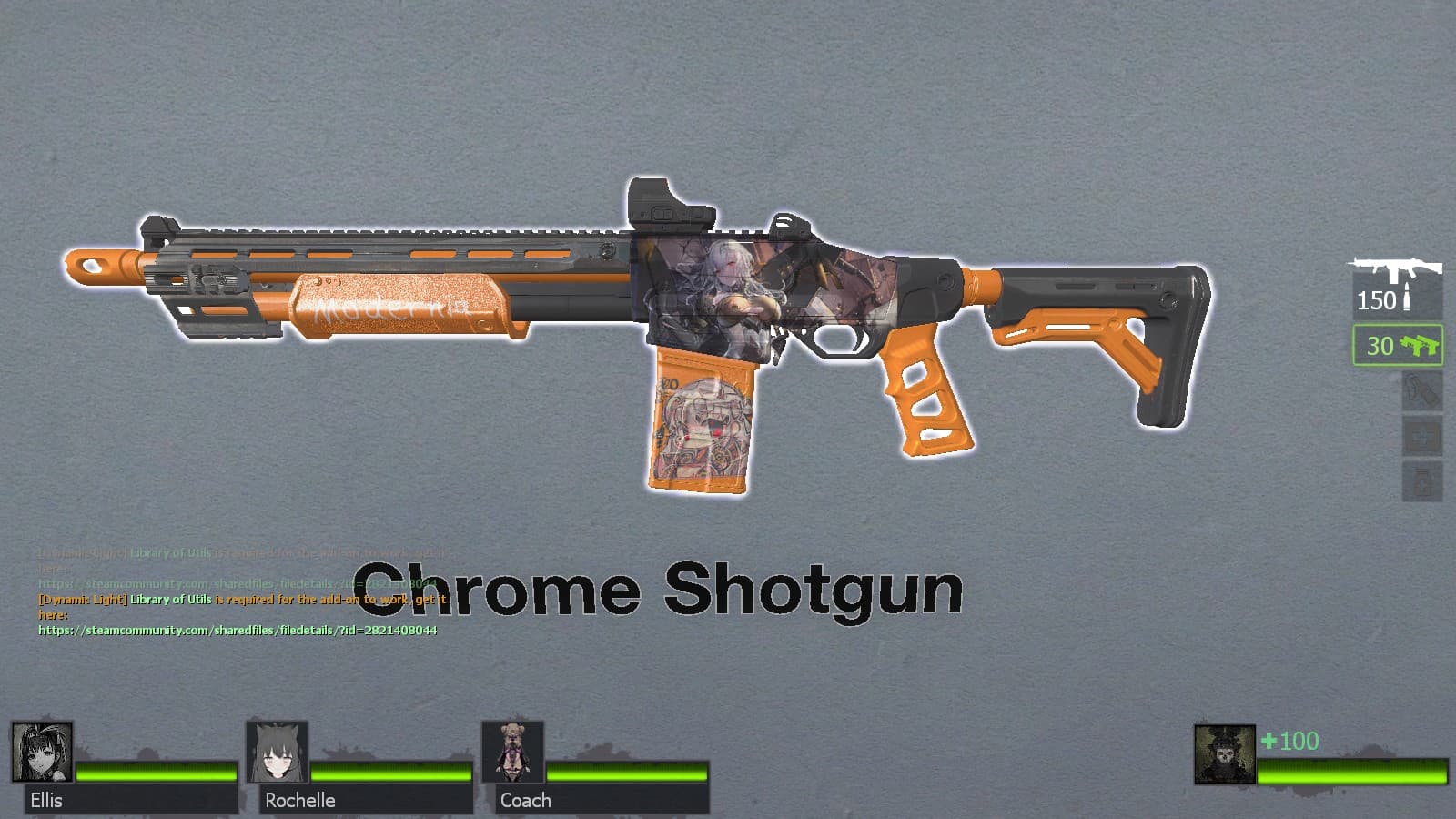 NIKKE神罚玛丽安Remington M870 DM替换铁喷
 — Left 4 Dead 2 Steam Workshop preview image