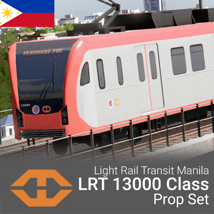 LRT 13000 LRV Prop Set by GilbertRoyAlva — Cities: Skylines Steam Workshop preview image