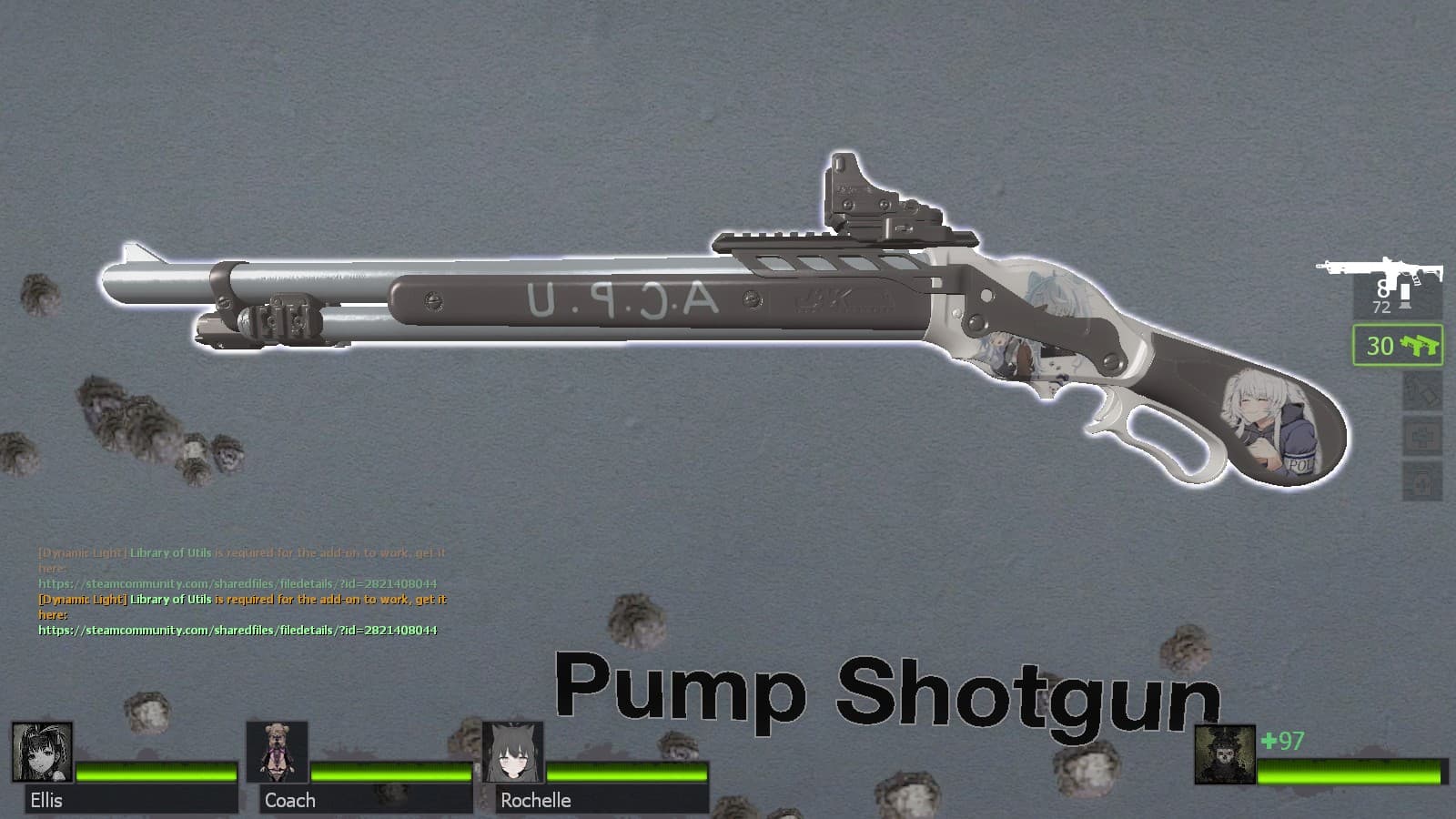 NIKKE波利MW23 洛克伍德 MK2 JAK 典狱长替换木喷
 — Left 4 Dead 2 Steam Workshop preview image
