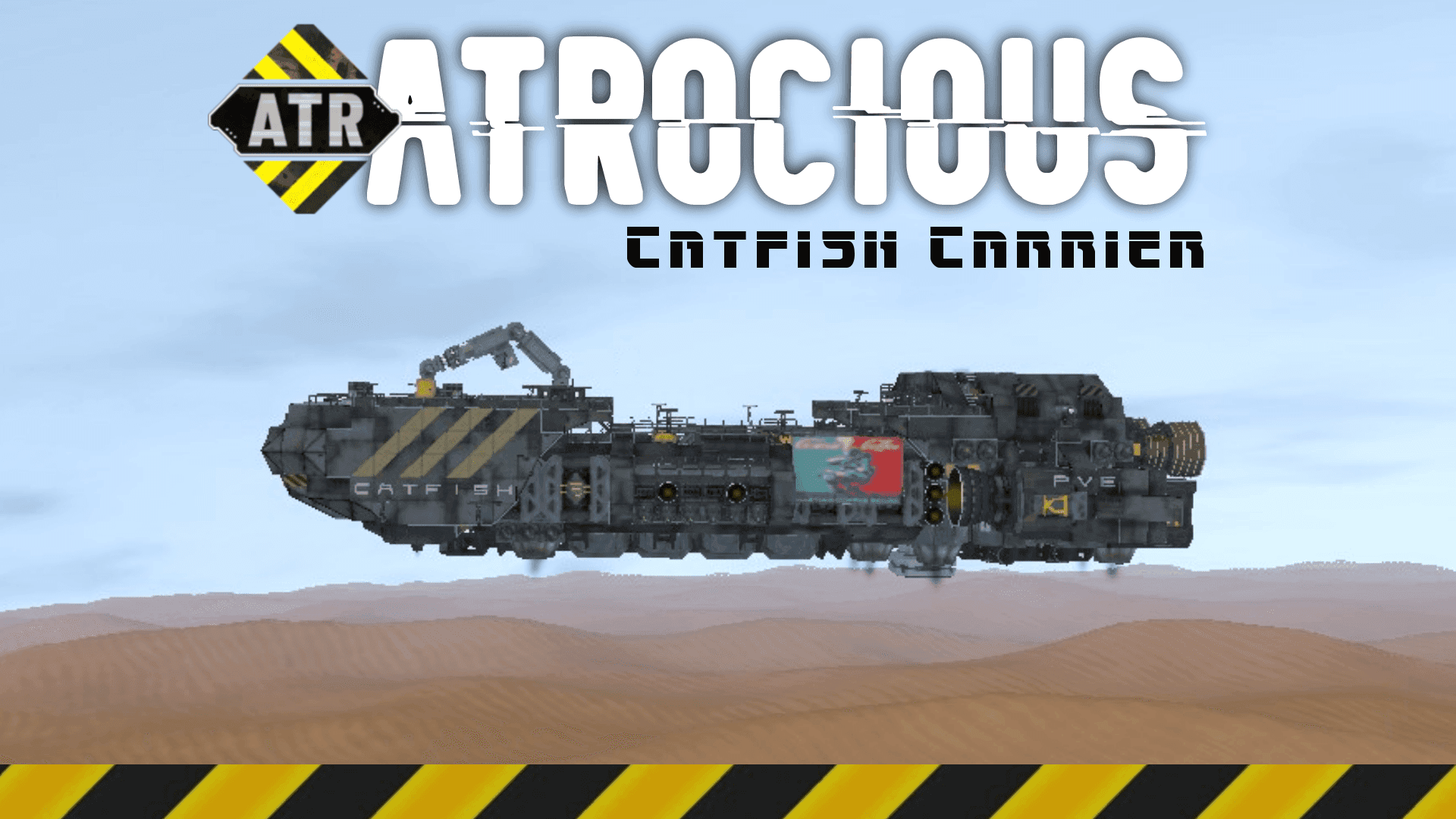 Catfish - Interplanetary Carrier - 12k PCU — Space Engineers Steam Workshop preview image
