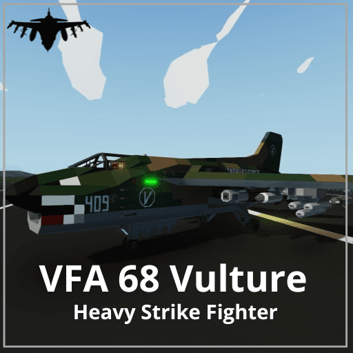 VFA 68 Vulture Heavy Strike Fighter — Stormworks: Build and Rescue Workshop preview