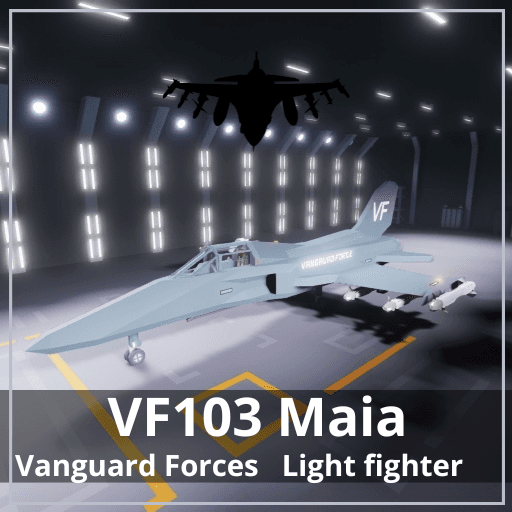 VF 103 Maia Light Fighter — Stormworks: Build and Rescue Steam Workshop preview image