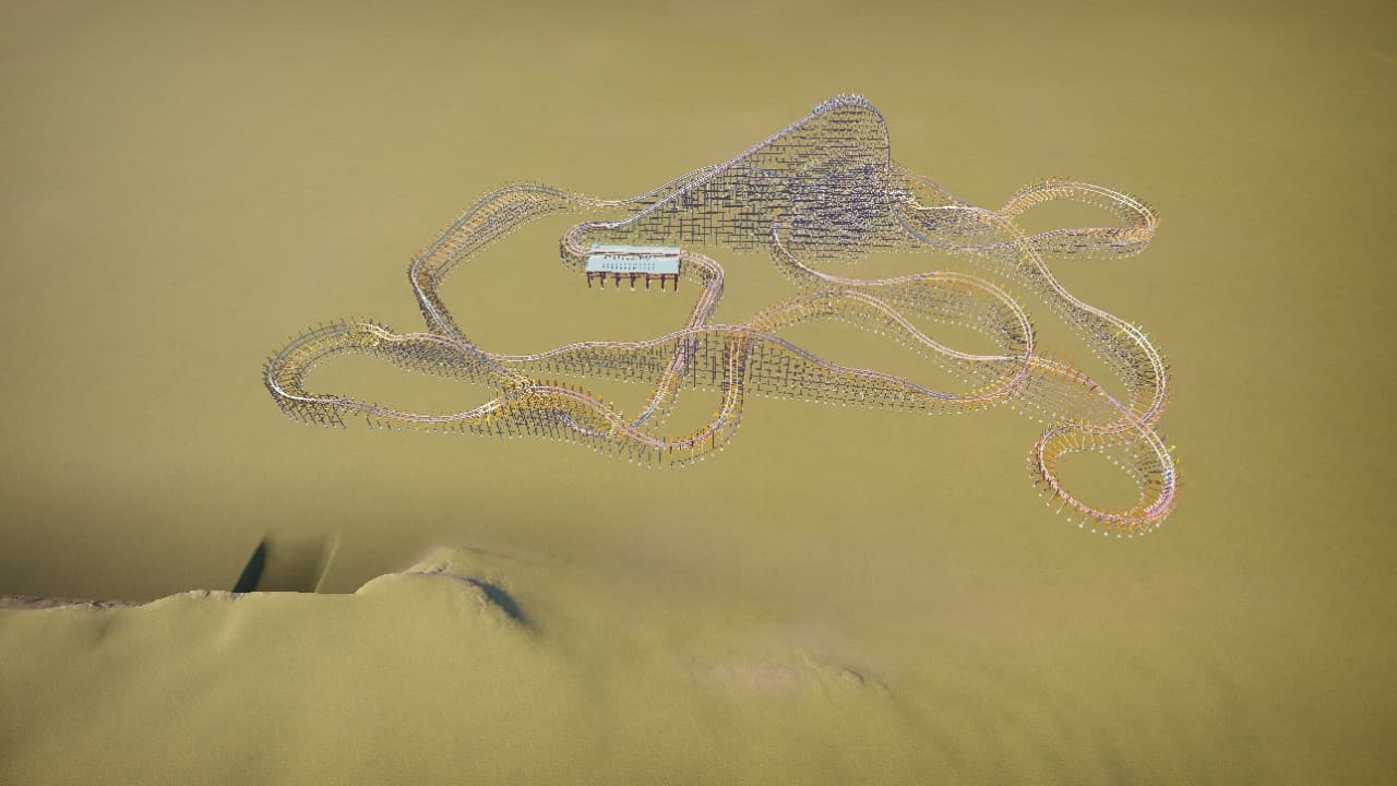 Extreme Whiplash — Planet Coaster Steam Workshop preview image