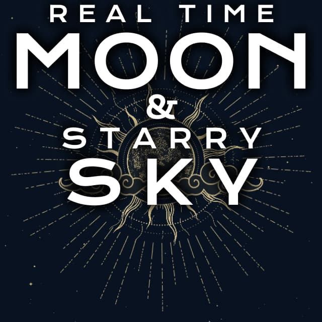 Real Time Moon & Starry Sky — Wallpaper Engine Steam Workshop preview image