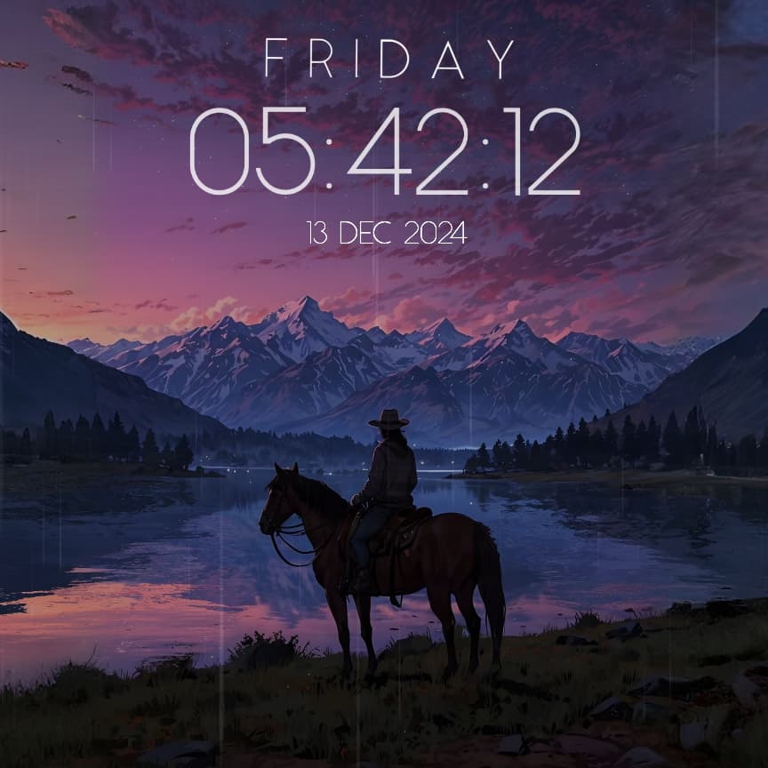 RDR2: Twilight Trails — Wallpaper Engine Steam Workshop preview image