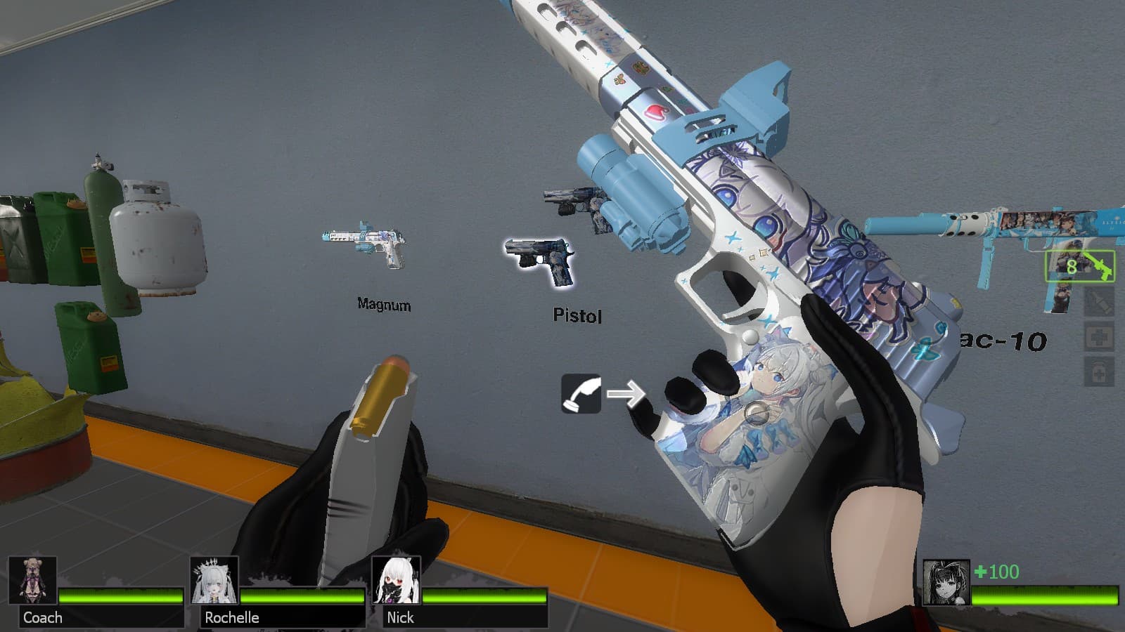 NIKKE安妮Desert Eagle Asunder替换马格南
 — Left 4 Dead 2 Steam Workshop preview image