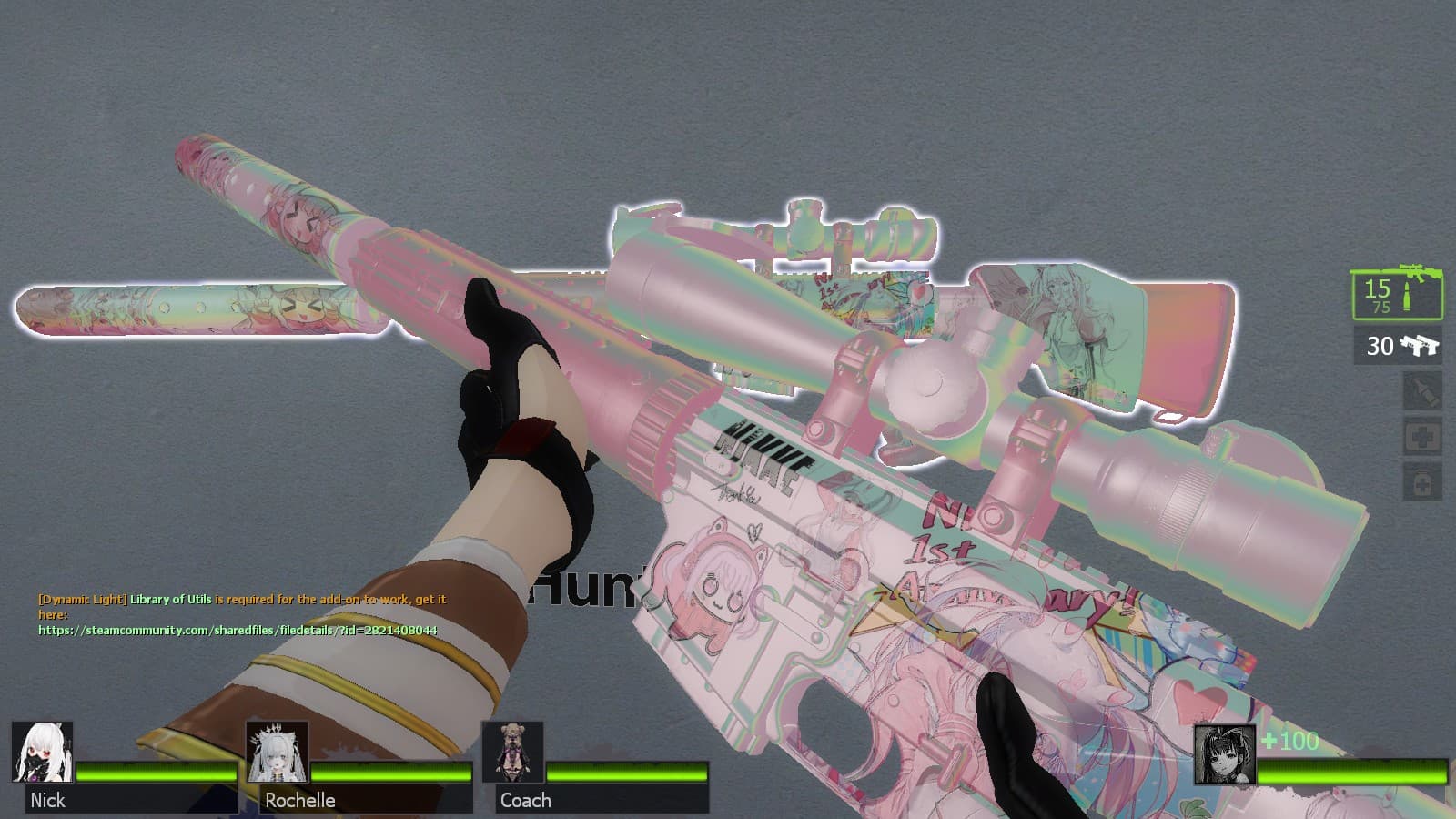 NIKKE爱丽丝COD:BlackOps6 DM-10替换15连
 — Left 4 Dead 2 Workshop preview