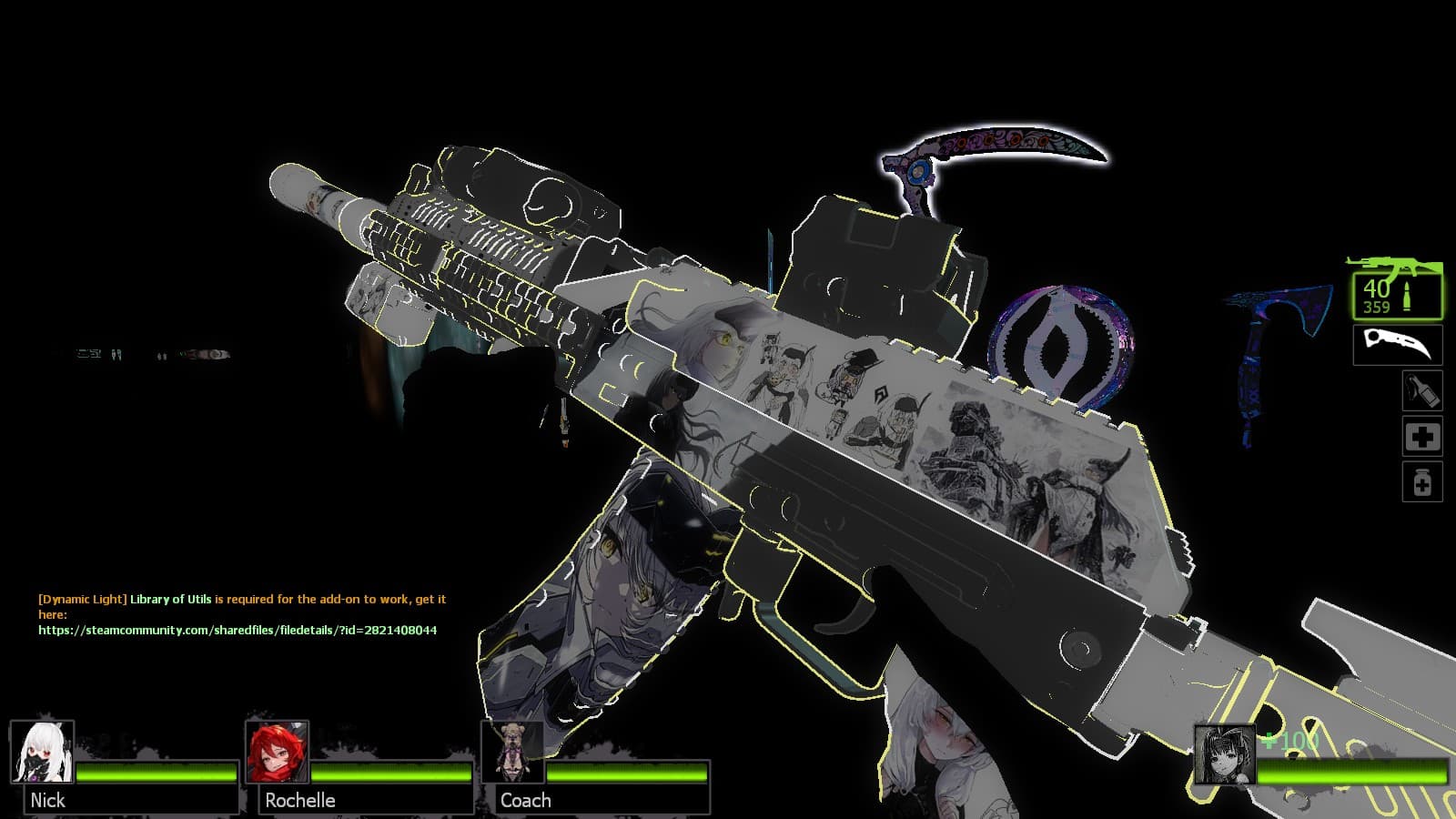 NIKKE白雪公主ak105
 — Left 4 Dead 2 Steam Workshop preview image