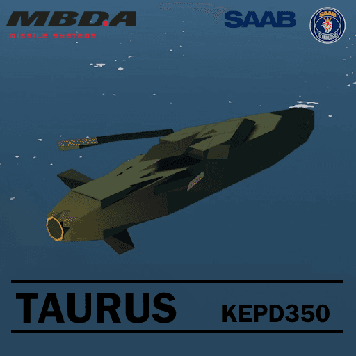 TAURUS KEPD 350 Cruise missile — Stormworks: Build and Rescue Steam Workshop preview image