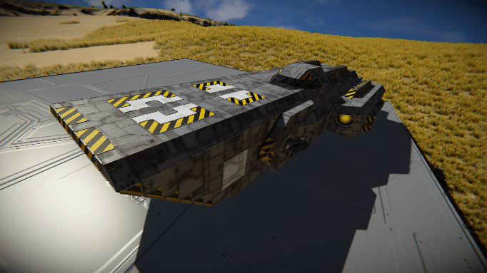 NSCB - AL-1X  Armored Lander — Space Engineers Workshop preview