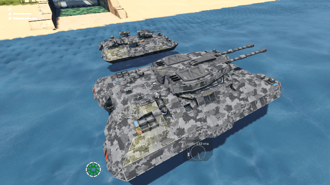 GsB Broadsword HoverTank HCAV — Space Engineers Workshop preview