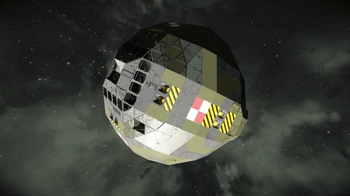 Backpacker [BattleTech Assault Dropship] [BTWC] — Space Engineers Workshop preview
