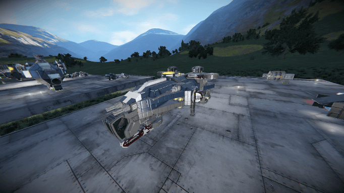 TRK-M Heavy Gunship Wyrm — Space Engineers Workshop preview