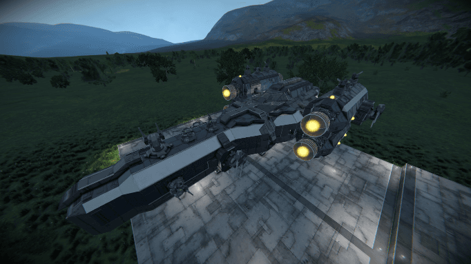 TRK-M Heavy Frigate "Dominion Simurgh" — Space Engineers Workshop preview