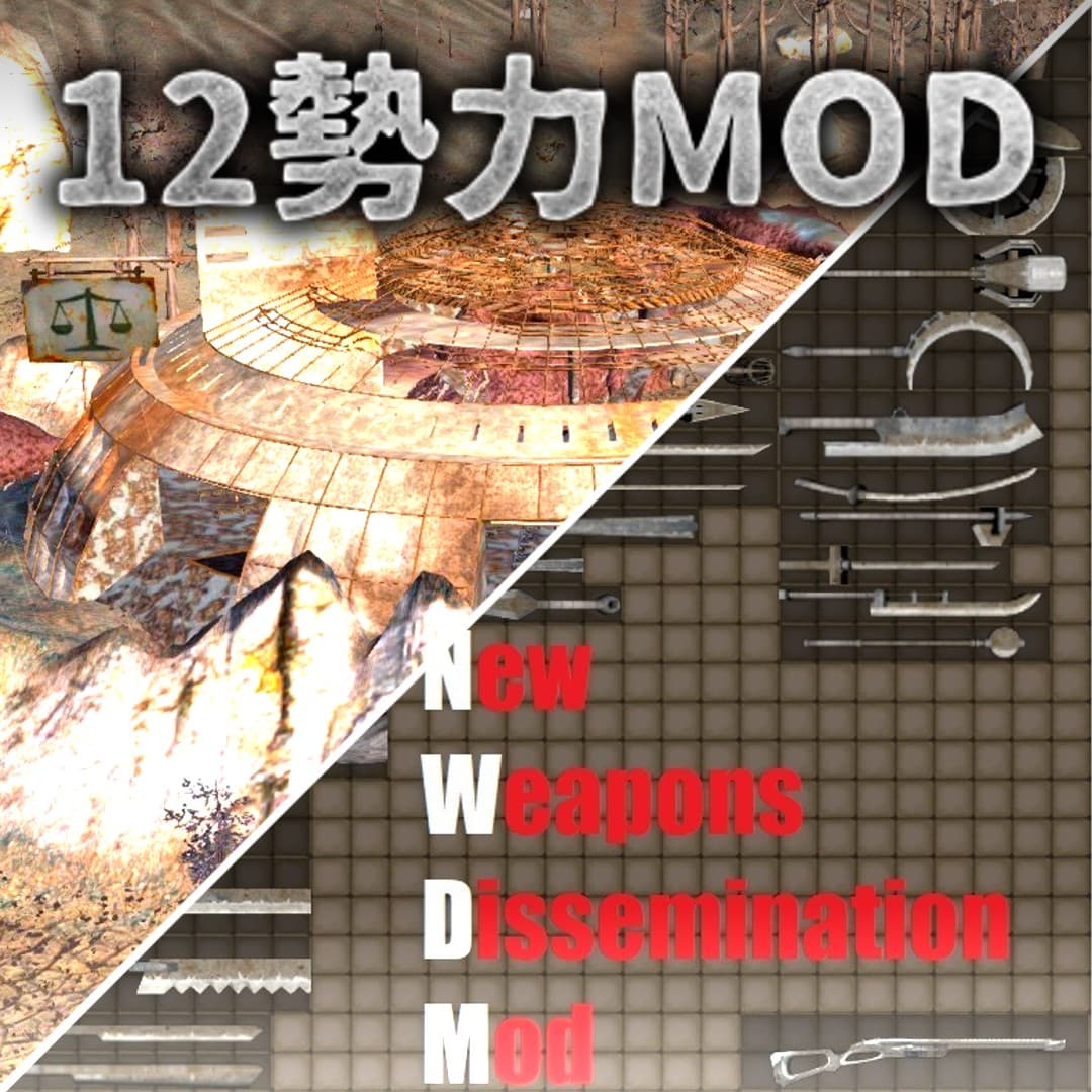 12勢力MODとNWDMのパッチ — Kenshi Steam Workshop preview image