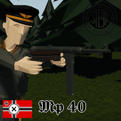 MP 40 SMG — Stormworks: Build and Rescue Steam Workshop preview image