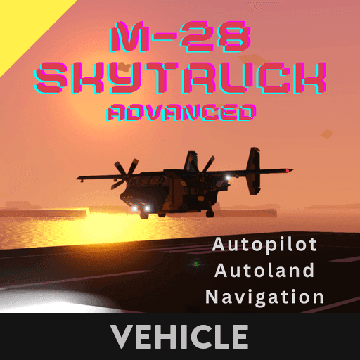 M-28 Skytruck Advanced RNP ILS VNAV APP Autopilot GPS (bryza) — Stormworks: Build and Rescue Workshop preview