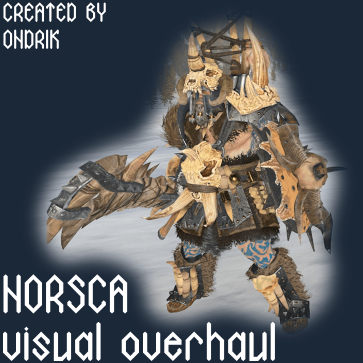Ondriks Norsca visual overhaul — Total War: WARHAMMER III Steam Workshop preview image