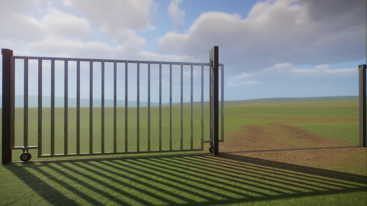 Sliding Magnetic Truck Gate — Planet Zoo Steam Workshop preview image