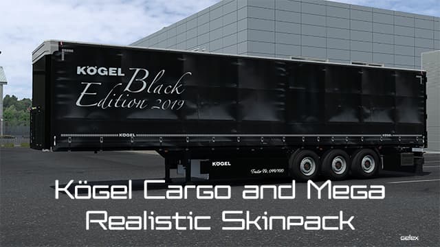 Kogel Cargo and Mega Realistic Skinpack — Euro Truck Simulator 2 Steam Workshop preview image