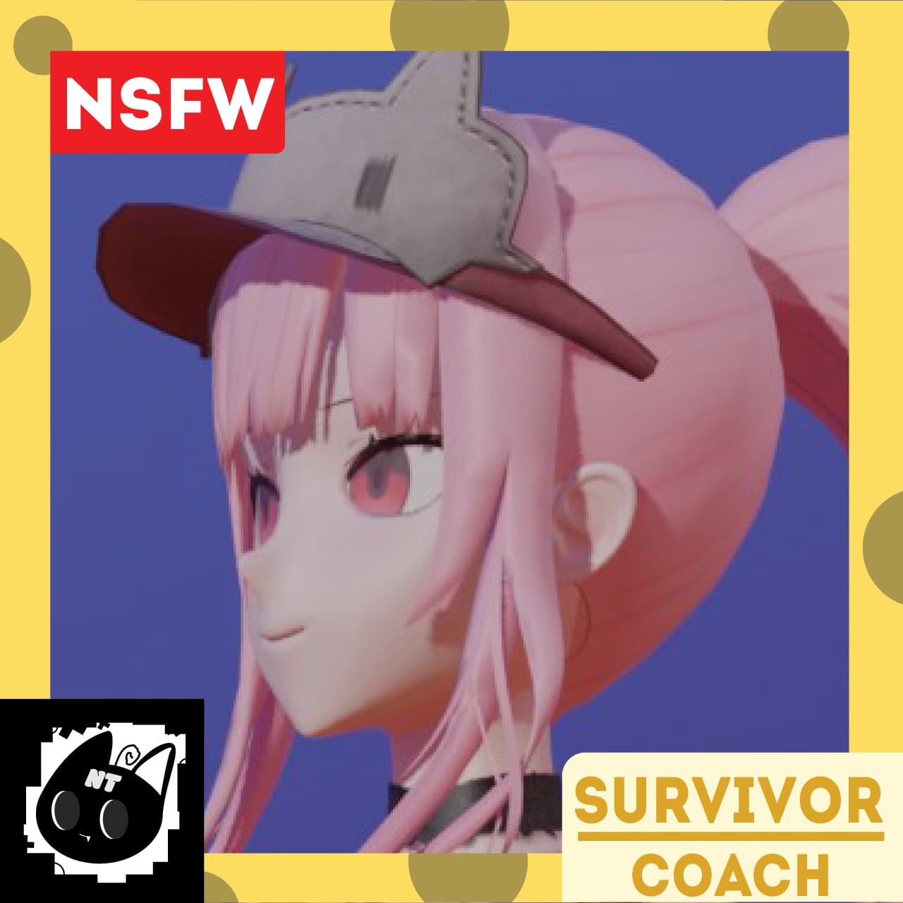 Bottom and top heavy swimsuit Mori calliope as coach
 — Left 4 Dead 2 Steam Workshop preview image