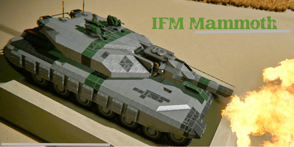 IFM Mammoth Tank — Space Engineers Steam Workshop preview image