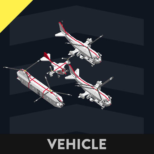 Heli pack no mods neaded (2 rotor heli has no window) — Stormworks: Build and Rescue Workshop preview