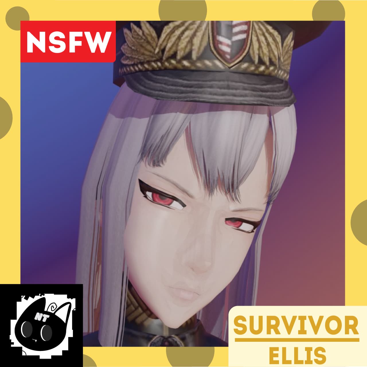Bottom heavy Selvaria as Ellis — Left 4 Dead 2 Steam Workshop preview image