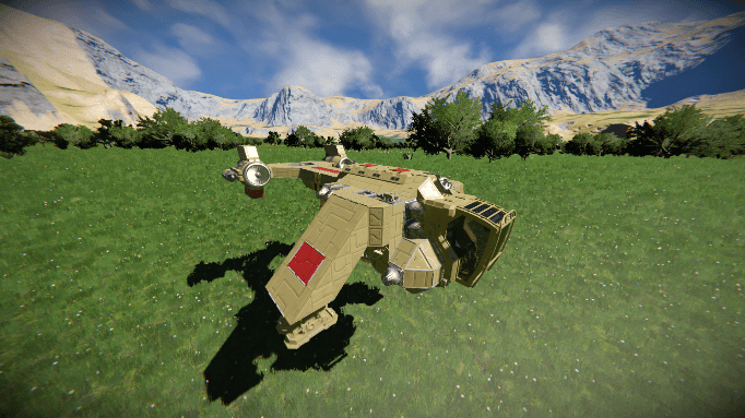 General Purpose Dropship — Space Engineers Workshop preview